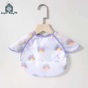 Jasper Baby New style kids Smock with shoulder protection waterproof bib and reversible coverall