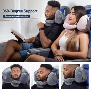 Travel Pillow Inflatable Pillows Air Soft Cushion Trip Portable Innovative Products Body Back Support Foldable Blow Neck Pillow2026