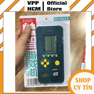 Máy Chơi Game Xếp Hình Cầm Tay 8543-9. Máy Chơi Game Cầm Tay Màn Hình Lớn Cổ Điển Tiện Lợi