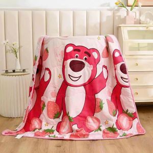 Chăn đũi cho bé đắp mùa hè thu chăn trẻ em mỏng mát hoạt tiết hoạt hình ngộ nghĩnh đáng yêu chăn đắp hoạt tiết đẹp đẽ cho trẻ em chăn cho bé đến trường chăn đắp trẻ em mát 1m1x1m5