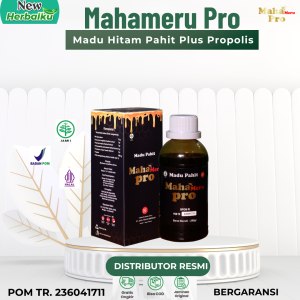 Mahameru pro+propolis menjaga kesehatan Lambung Diabetes Kolesterol Hipertensi AsamUrat 280gram BPOM
