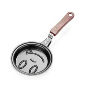 Teflon Karakter Mini Frypan Wajan Anti Lengket Cetakan Telur Stainless Steel