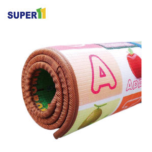 Super11 baby play mat foldable crawling mat double-sided pattern baby rug cartoon play mat non-slip