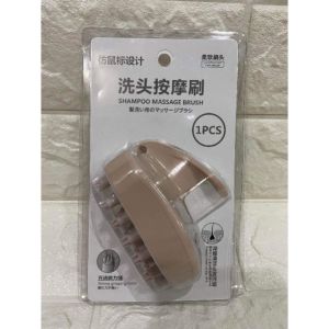 MSK Shower Care Tool Hair Massage Comb Exfoliator Wet or Dry Scalp Brush Deep Clean Scrubber