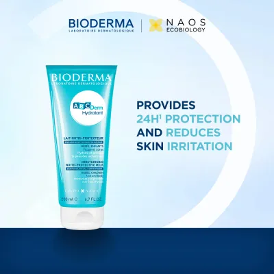 Bioderma ABCDerm Hydratant Nutri-Protective Face and Body Moisturiser (Babies and Childrens Skin) 200ml