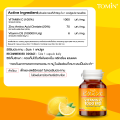 Vitamin C 1000 mg ( 60 แคปซูล) Tomin™ วิตามินซี พลัส วิตามินดี ซิงก์ เสริมภูมิ แข็งแรง ลดป่วย ผิวดี. 