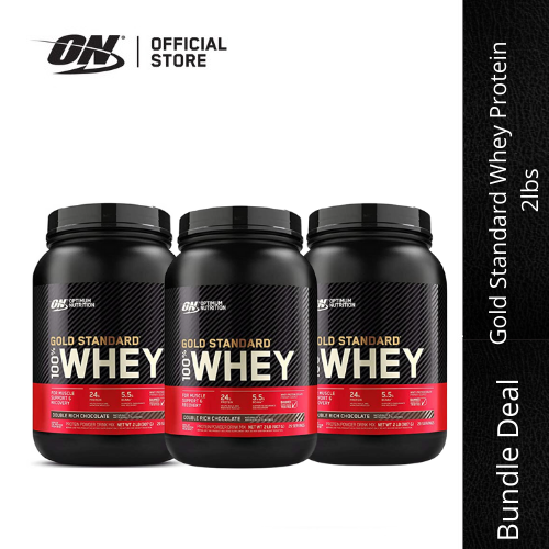 Optimum Nutrition Gold Standard 100% Whey Protein -Double Rich ...