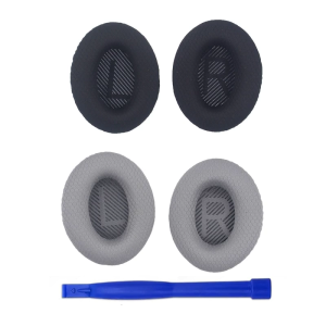 Breathable Sport Fabric Ear Cushions Compatible for QC35 QC35II Headsets Earpads Ear Pad for All Day Listening Comfort