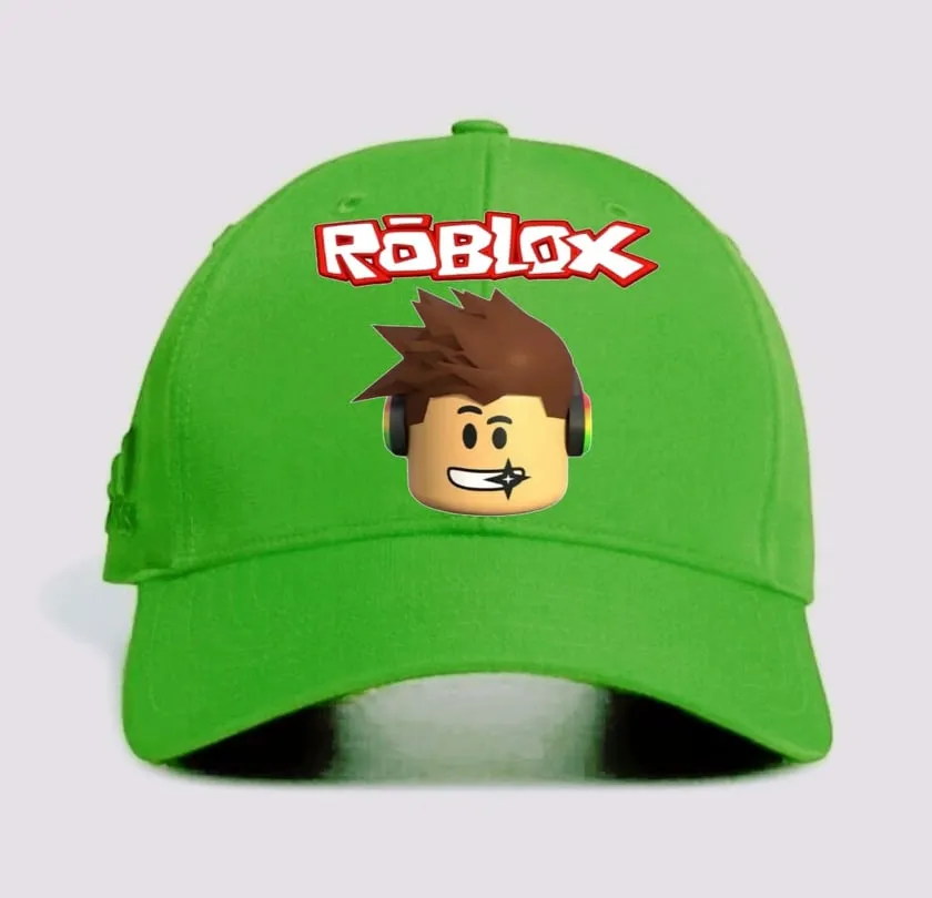 Roblox cap for kids 3-10 years old Twill Material Baseball Cap