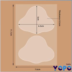 YoPo Foot Sticker Waterproof Invisible Anti Blister Friction Foot Care Sticker