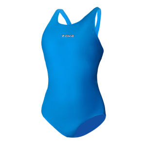 Girls Training Swimwear ZOKE One Piece Professional Swimsuit Teens Premium Beachwear For Kids Girl 2 To 18 Years Old