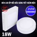 ĐÈN LED ỐP TRẦN TRÒN - VUÔNG  , ÁNH SÁNG TRẮNG  18W , 24W , LOẠI TỐT , BẢO HÀNH 2 NĂM ĐỔI MỚI. 