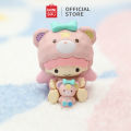 Miniso x Sanrio Blind Box Ornamen Kotak Buta Lucu Sanrio characters Hugging Friends Figure. 