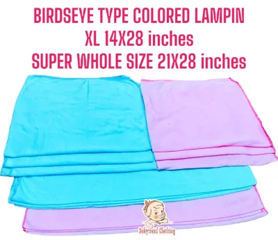 COLORED BABY LAMPIN COTTON ABSORBENT