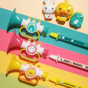 YOUSHI TOP educational toys for toddler Christmas gift B.Duck Children Trumpet Toy Cartoon Early Educational Toy Musical Instrument Funny Dinosaur Music Enlightenment Toy Musical Training