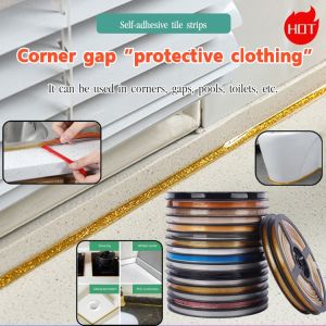 Self-adhesive beautiful seam stickers to decorate the kitchen bathroom stove mildew-proof moisture-proof and waterproof sealant gap filling strips edge tape bathroom ceiling background wall skirting edge sealing beautiful