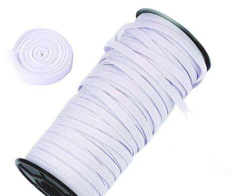 White Garter Roll For Sewing Size: 1/4 x 10 Yards | Lazada PH