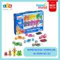 [3 ขวบ +] NUMBERBLOCKS STAMPOLINE PK STAMP ACT SET จากการ์ตูนซีรีย์ยอดนิยมบน BBC และNetflix. 