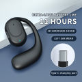 OWS KY2 Single-ear Earbuds Bluetooth Wireless Earphone Big Capacity Battery with 10H Playback Time, Touch Control On Ear Business Sport Music Headset. 