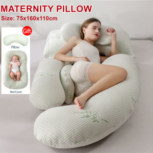 G Shape Pregnancy Pillow Maternity Pillow Dismantled Pregnant Protection Pillow Contains Pillow Core