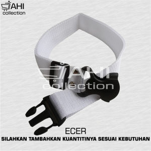 Sabuk Ihrom Anak TK Ikat Pinggang Anak Haji Manasik Anak TK Bahan Nylon Putih Polos