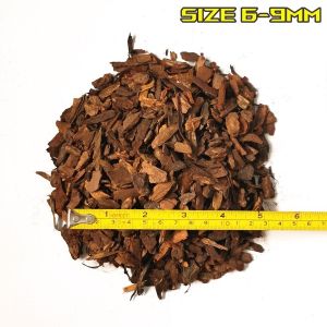 2.5KG Fermented Organic Pine Bark Nuggets Natural Breathable Drainage Potting Substrate Mulch for Orchid Succulent Bonsai Reptile Bedding