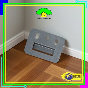 MI-C1305 Klip WPC Wall Panel Stainless Steel Untuk Pemasangan Dinding / Klip Wall Panel Dinding