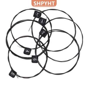 [COD] SHPYHT SPORTS 6pcs lot Nylon + 3 %Polyester Classic Guitar String NX35-C Color Plated Wire
