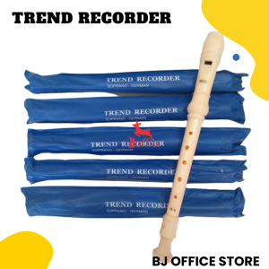 Suling Trend Recorder Soprano Recorder Buku Panduan