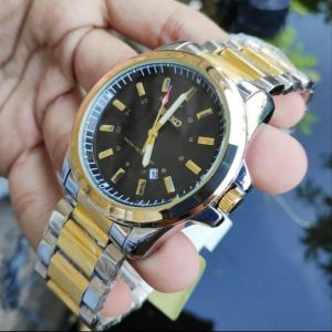 Jam Tangan Pria SEIKO 5 Anti Air Tanggal Aktif Rantai Stainless BAKUREH WATCH