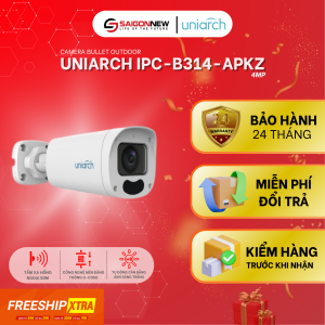 Camera IP thân lớn UNIARCH IPC-B314-APKZ 4MP