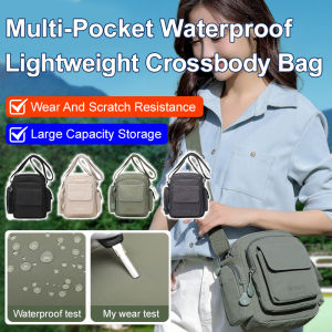2025 New Lightweight Nylon Cloth Bag Versatile Shoulder Bag Womens Fashion Casual Messenger Bag Large Capacity Waterproof And Wear-Resistant Commuter Bag