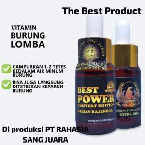 Vitamin Burung Lomba Rahasia Sang Juara Cair 15ml - Suplemen Kesehatan Makanan Bernutrisi