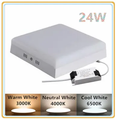 LED Panel Frameless 18W / 24W / 36W / Surface Round / Square Panel Ceiling Light