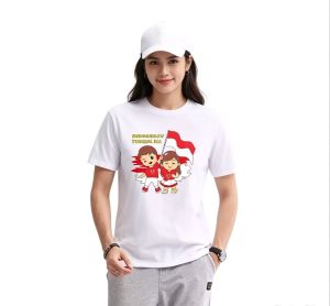 Baju Kaos 17agustus Kaos Kemerdekaan Dewasa dan Anak anak Harga Satuan