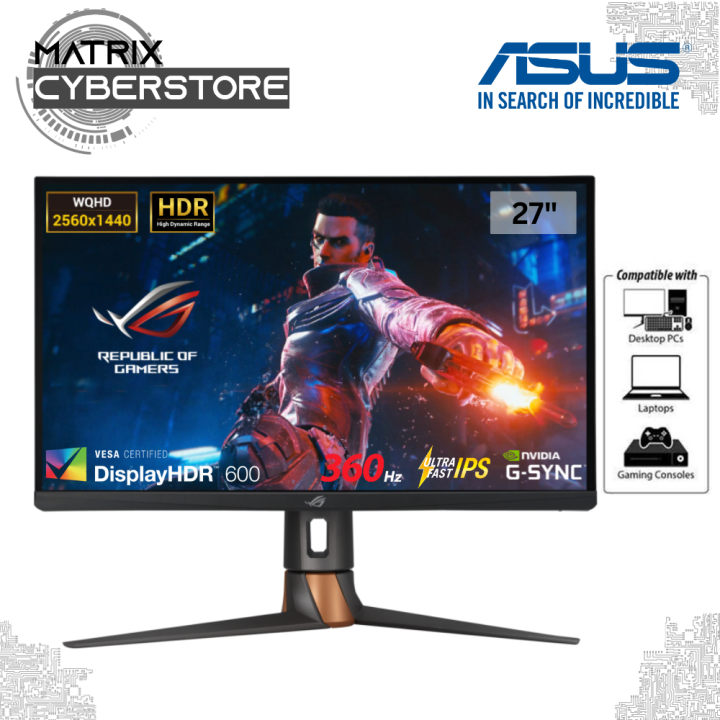 ASUS ROG Swift 360Hz PG27AQN NVIDIA® G-SYNC® esports Gaming
