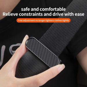 OWNNEW Sự thoải mái Kẹp định vị dây an toàn Ghế ô tô Có thể điều chỉnh Kẹp cố định Phụ nữ mang thai và trẻ em Khóa chặn dây an toàn Phụ tùng ô tô