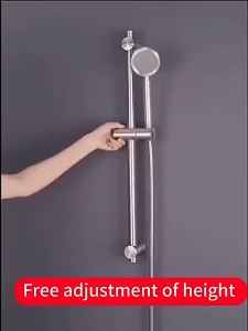 304 stainless adjustable shower head sliding bar
