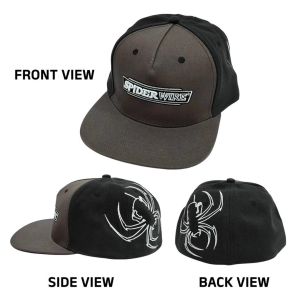 SPIDER WIRE FITTED FLATBILL FISHING CAP (MADE IN CHINA)
