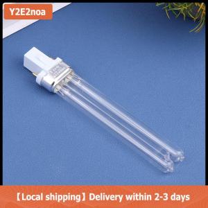 【Local shipping】 9 wát thay thế đèn UV bóng đèn phụ tùng ống cho Hw-303b 304B 404b Jup-01 UV Canister Lọc cf400uv cf500uv G23 2 Pin