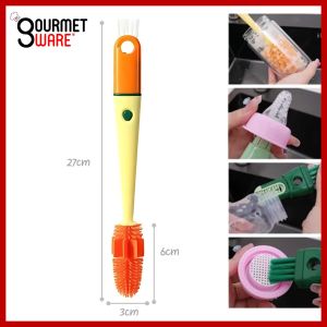 [SG STOCK] Double Glass Wall Tea Infuser Cold Brew Coffee Strainer Fruit Tea Glass Bottle