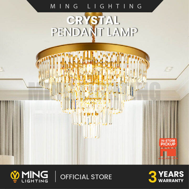 Crystal Pendant Lamp Chandelier 13823 Modern Ceiling Lighting LED E14 ...