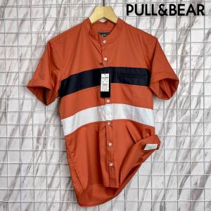 KEMEJA PRIA LENGAN PENDEK KERAH SHANGHAI PULL & BEAR HIGH KWALITY BEST SELLER