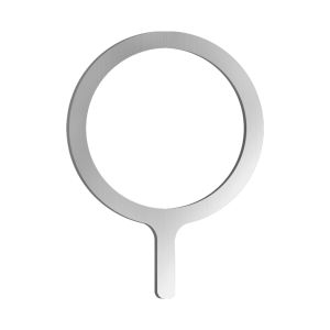 New For Magsafe Wireless Charging Magnetic Sticker Rings For All Mobile Phones Car Holder Q Shape Magnetic Metal Iron Sheet