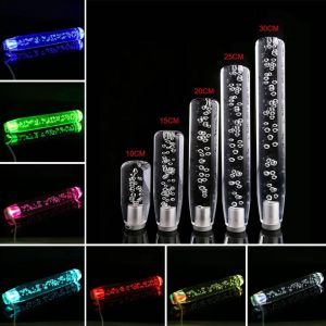 ASPOR Gear Shift Knob Universal LED Crystal Lever Kambyo for Car Truck Handl Manual Colorful