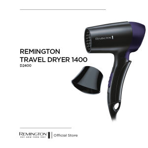 Remington Hairdryer / Pengering Rambut Travel Dryer 1400 D2400