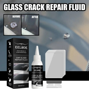 ECOOL Glass Repair Cracks Adhesive Glass Crack Repair Liquid Glass Repair Kit Repair various scratches on the surface of the car