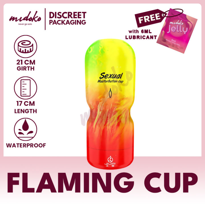 Midoko Tropical Surf Pink Vagina Masturbator Cup Flesh Cup Sex Toys for Men  | Lazada PH