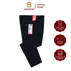 Quần Tây Nam Body NAKIMEX Màu Đen Chất Vải Cao Cấp Co Giãn Phù Hợp Công Sở Size Từ 28 Đến 37