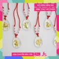 Dây chuyền 12 con giáp giọt nước mạ vàng hộ mệnh. 